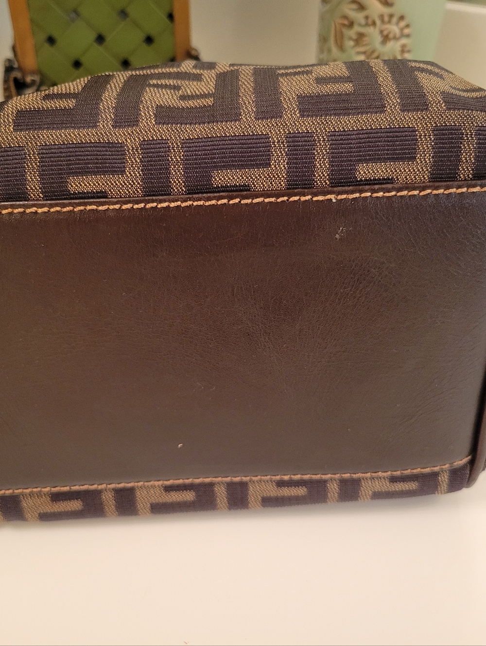 Fendi Zucca Handbag - Picture 11 of 16